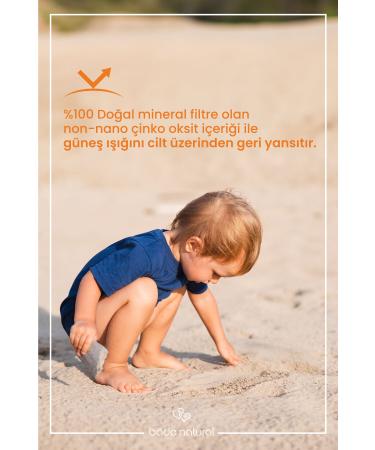 Bade Natural 0 Natural and Mineral Filter 50 Spf High Protection Children's Sunscreen Stick - Buy Online on GoSupps.com