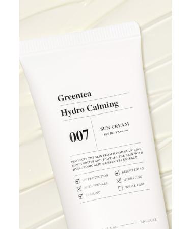 Barulab Greentea Hyrdo Calming Sun Cream - Green Tea Chemical Filter Sun Cream 60ml - Buy Online on GoSupps.com