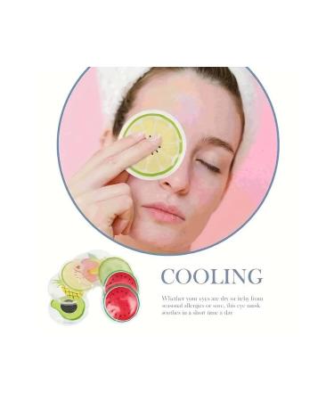 GoodieBox Reusable Cooling Eye Mask-Hot & Cold Compress Eye Patch (Ethanol Free)-Lemon - Buy Online on GoSupps.com