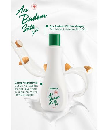 Bebak Bitter Almond Milk 120 ml - Buy Online on GoSupps.com