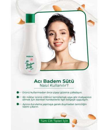 Bebak Bitter Almond Milk 120 ml - Buy Online on GoSupps.com