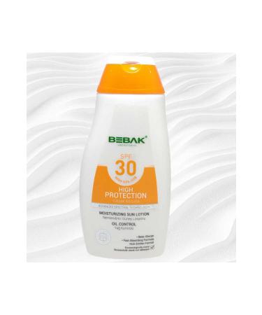 Bebak Moisturizing Sun Lotion Spf + 30 200 ML