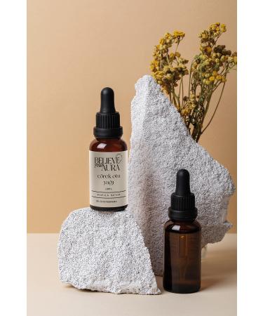 Believe Your Aura Black Cumin Oil - 0 Pure and Natural Skin and Hair Care Oil - Black Cumin Seed Oil - 10 ml - Buy Online on GoSupps.com