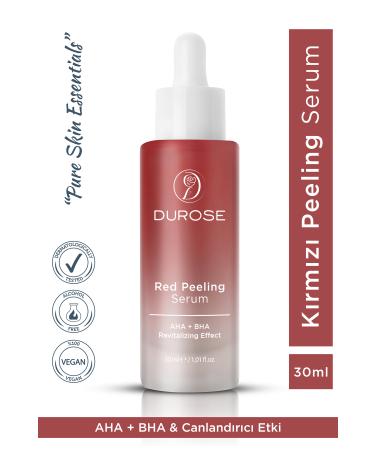 DUROSE AHA & BHA 2% Revitalizing Skin Tone Equalizing Red Peeling Serum (30 ml)