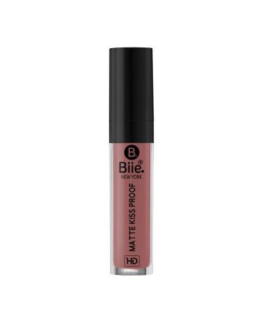 biie New York Long Lasting Matte Kiss Proof Lipgloss Liquid Matte Lipstick No:18