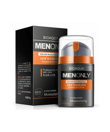 BIOAQUA Men Only Moisturizing Anti-Age Face Cream Lotion 50 gr