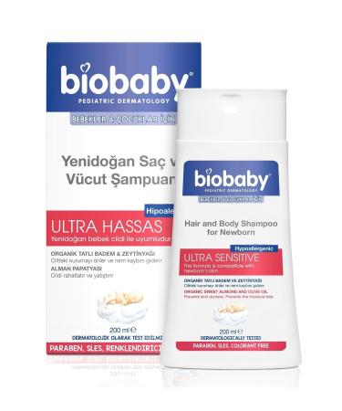 Biobaby Newborn Hair and Body Shampoo 200 ml