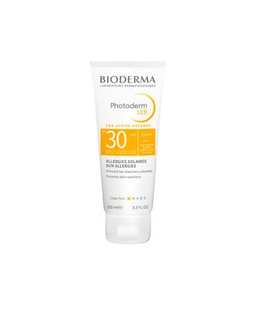 Bioderma Photoderm LEB Spf30 - Soothing and Moisturizing Sun Cream for Sensitive Skin 100 ml