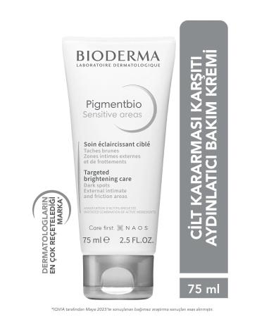 Bioderma Pigmentbio Sensitive Areas For darkening of sensitive private areas and joint areas.