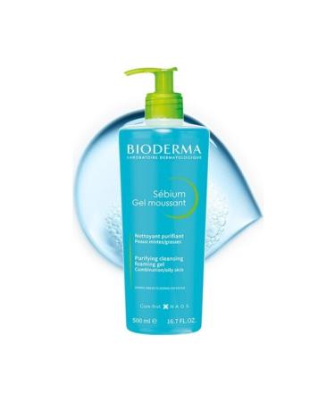 Bioderma Sebium Foaming Gel Cleansing Gel for Oily and Acne-Prone Skin