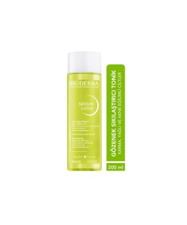 Bioderma Sebium Lotion Anti-Acne Tonic Helping Tighten Pores for Oily Skin 200 ml