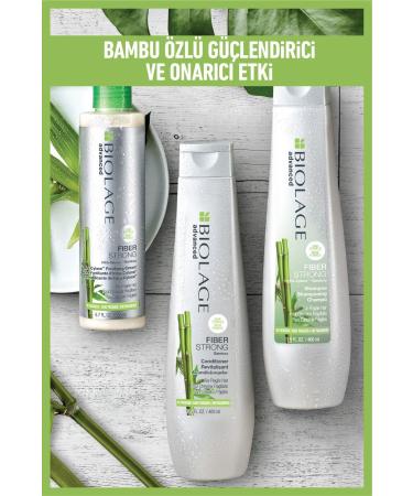 Biolage Fiberstrong Strengthening Hair Care Conditioner for Damaged Easily Breakable Hair 200 ml - Buy Online on GoSupps.com