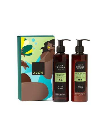 Avon Senses Lemongrass & Coconut Double Gift Pack