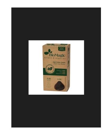 BioMagic Light Brown No: 5.00 Organic Hair Dye 60 ml NEH R230623