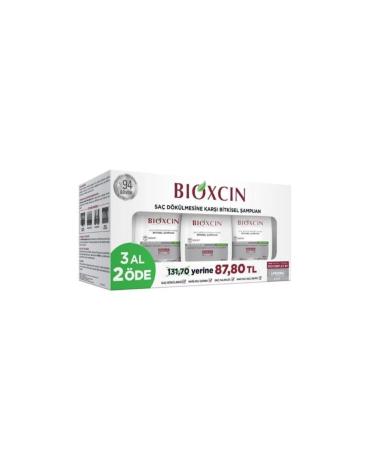 Bioxcin Classic Dry and Normal Hair Loss Shampoo 3 X 300 Ml