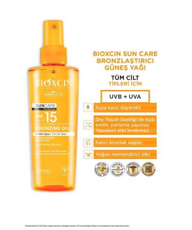 Bioxcin Sun Care Bronzing Oil Spf15 200 ml - Buy Online on GoSupps.com