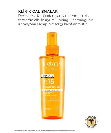 Bioxcin Sun Care Bronzing Oil Spf15 200 ml - Buy Online on GoSupps.com