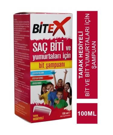 Bitez Head Lice and Eggs Shampoo 100ml