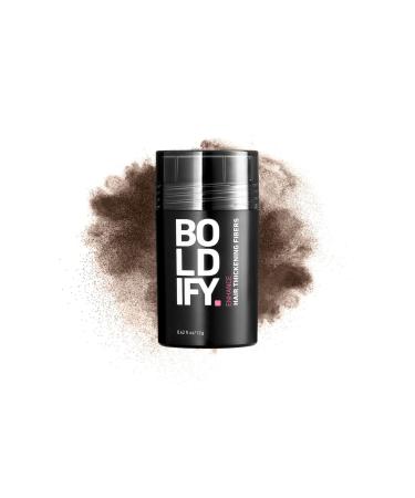 Boldify Hair Building Fibers Topical Powder Medium Brown 12 gr- Hair Building Fibers