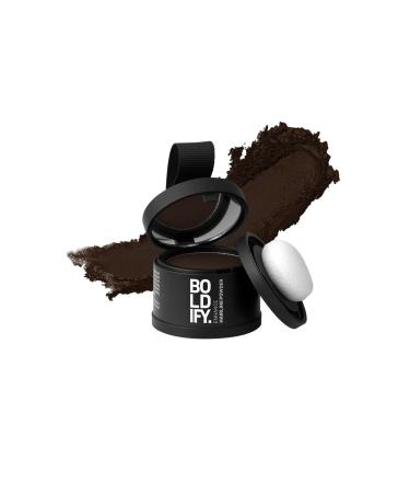 Boldify Hair Powder Dark Brown Volumizing Topical Powder Hides Hair Loss & Effective for 48 hours