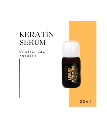 Liquid Keratin Repair Pure Keratin Serum (20 ML) - Natural Hair Keratin for Extremely Damaged Burnt Broken Hair
