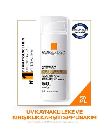 La Roche Posay ANTHELIOS AGE CORRECT SPF50 SUN CREAM-50 ML