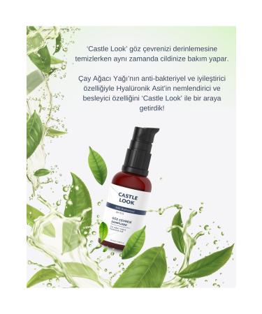 Castle LOOK - EYE MAKEUP REMOVER AND EYE CONTOUR SHAMPOO - 50 ML - Buy Online on GoSupps.com