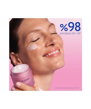 Caudalie Firming Resveratrol Lift Brightening Night Care Cream 50 ML Brightt287 - Buy Online on GoSupps.com