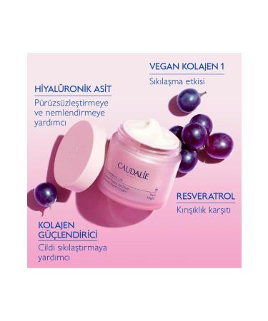 Caudalie Resveratrol Lift Firming Night Care Cream 50 Ml - Buy Online on GoSupps.com