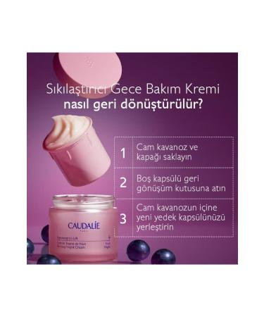 Caudalie Resveratrol Lift Firming Night Care Cream 50 Ml - Buy Online on GoSupps.com