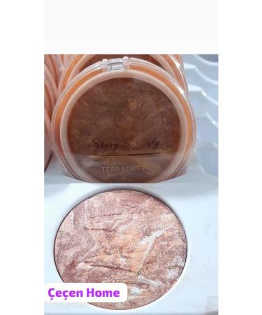 E EN HOME Luminous Baked Blush - Terracotta