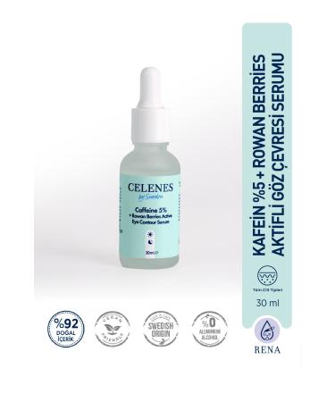 Celenes by Sweden Caffeine 5% + Rowan Berries Active Eye Contour Eye Serum