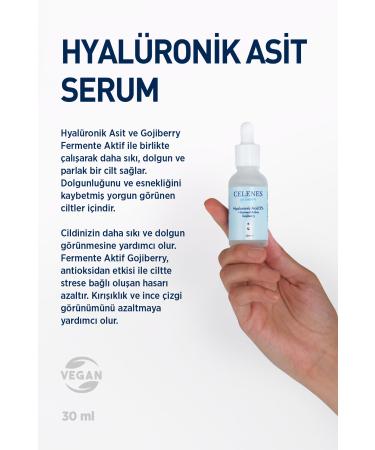 Celenes by Sweden Hyaluronic Acid 2% +Ferment Active Gojiberry Facial Serum - Buy Online on GoSupps.com
