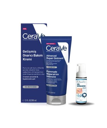 CeraVe Advanced Repair Care Cream 88 ml + Gift Teeth Whitening Foam