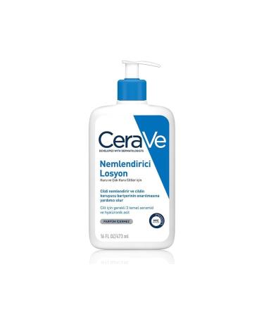 CeraVe Instantly Absorbed Moisturizing Lotion with Ceramide and Hyaluronic Acid for Dry Skin 473ml