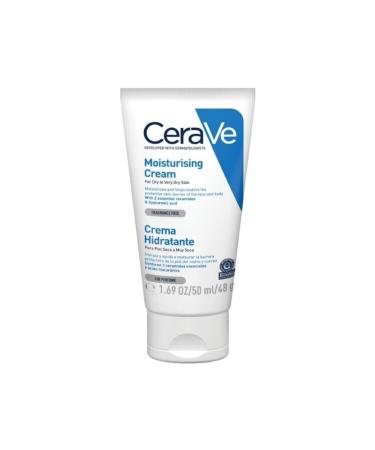 CeraVe Moisturising Cream For Dry and Very Dry Skin 50 Ml