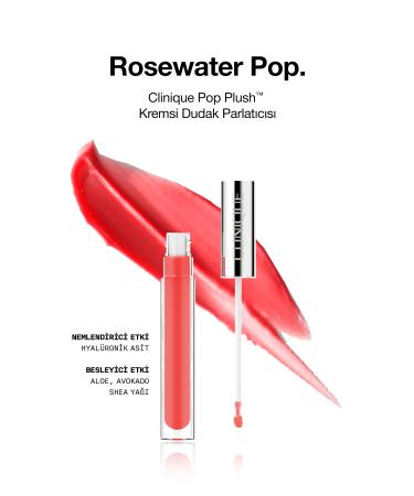 Clinique Pop Plush Creamy Lip Gloss - Rosewater Pop
