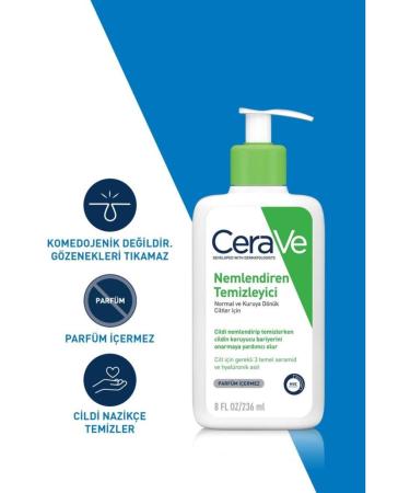 CeraVe Moisturizing Cleanser 236 Ml - 2 PIECES - Buy Online on GoSupps.com