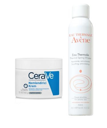 CeraVe Moisturizing Cream 340 + Thermal Water 300 Ml
