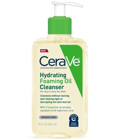 CeraVe Moisturizing Foaming Skin Cleansing Oil 355ML