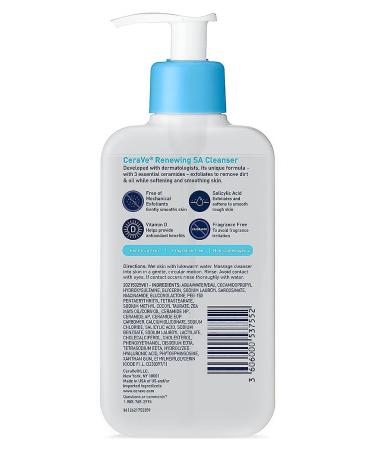 CeraVe Renewing SA Facial Cleansing Gel 237ML - Buy Online on GoSupps.com