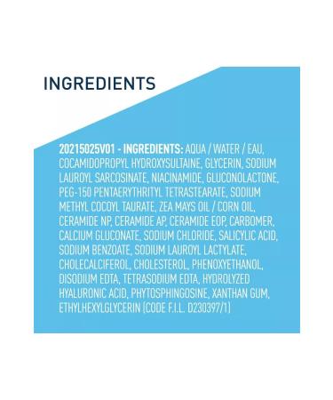 CeraVe Renewing SA Facial Cleansing Gel 473ML - Buy Online on GoSupps.com