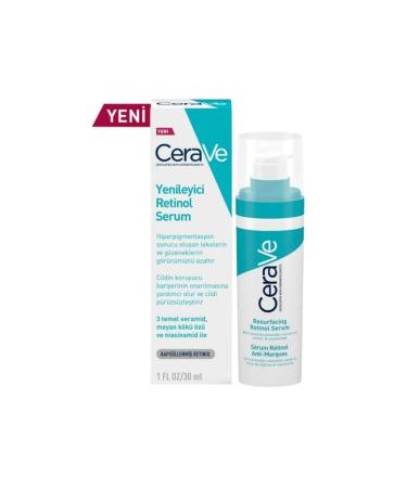 CeraVe Retinol Serum for Oily and Irregular Skin 30 ml + Facial Care Gel 40ml - Buy Online on GoSupps.com