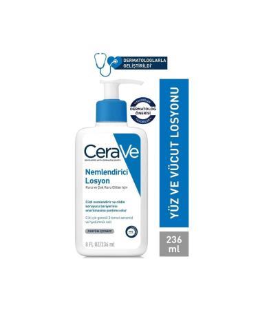 CeraVe Rich oil-free vitamin B3 face and body moisturizer for very dry and dry skin 340gr