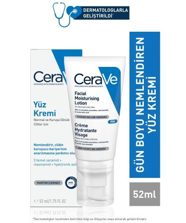 CeraVe Skin Barrier Effective Moisturizing and Repairing Face Cream 52 / Ml.