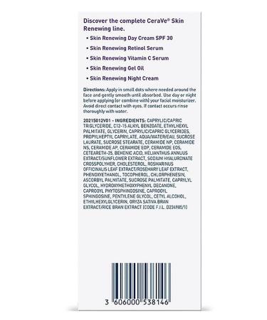 CeraVe Skin Renewing Ceramide Boost Moisturizing Oil 29ML - Buy Online on GoSupps.com