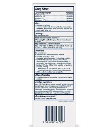 CeraVe Ultra Light SPF30 Moisturizing Face Lotion 50ML - Buy Online on GoSupps.com