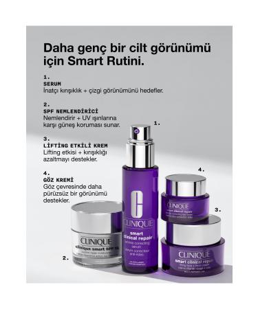 Clinique Smart Clinical Repair Lifting Effective Face and Neck Moisturizing Cream 50 ml - Buy Online on GoSupps.com