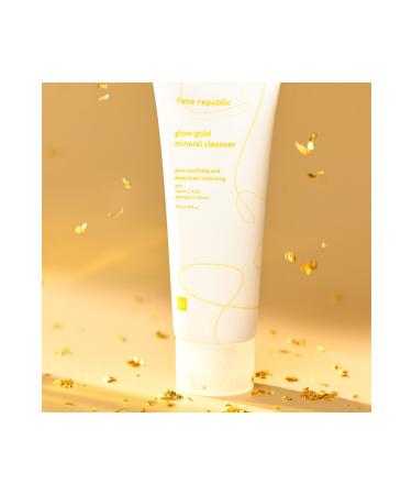 FACE REPUBLIC VEGAN GOLD MINERAL CLEANSER 100 ML