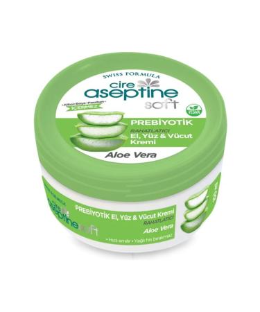Cire Aseptine Soft Aloe Vera Moisturizing Hand Face Body Care Cream 100 ml + 30 ml - Buy Online on GoSupps.com